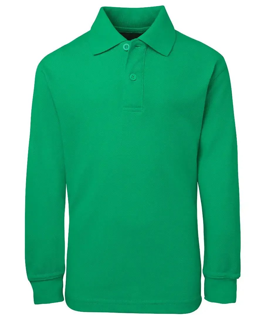 JB'S Kid’s Long Sleeve 210 Polo 2KLP